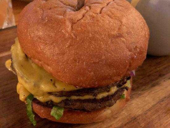 Pinewood Social signature dishes Tater Tots
Bistro Burger
New York Strip